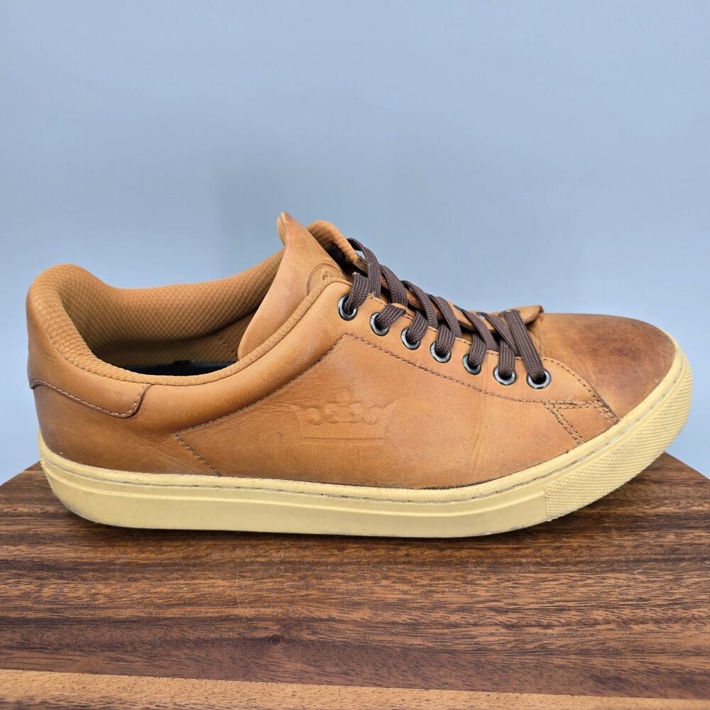 G/Fore G4 Peter Millar Disruptor Golf Shoes Mens 10.5 Brown Spikeless Sneakers